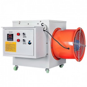 養(yǎng)殖場暖風(fēng)機大面積工業(yè)取暖器大棚育雛加溫烘干車間電熱風(fēng)爐2KW