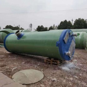 重慶安裝化糞池公司 專(zhuān)業(yè)生產(chǎn)玻璃鋼化糞池 定制隔油池