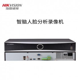 ?？低昇VR硬盤錄像機16/32路監(jiān)控主機iDS-7932NX-K4/FA人臉偵測
