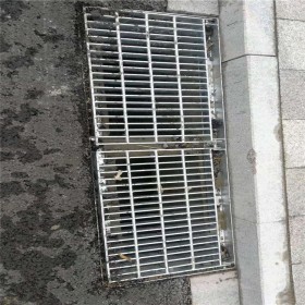 供應(yīng)防滑不銹鋼鋼格板 可定制Q235鋼格板平臺(tái)洗車(chē)房排水溝鋼格柵