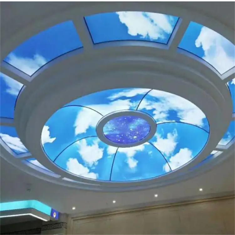 高檔精品店軟膜天花吊頂裝飾材料 A級防火膜 維護(hù)方便