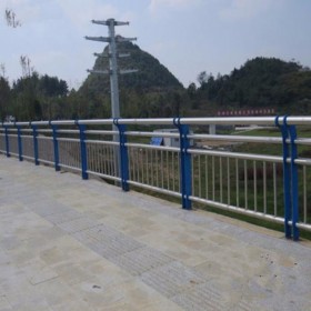 成都不銹鋼防護(hù)欄批發(fā)定制鋅鋼護(hù)欄 公路橋防撞護(hù)欄