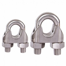 鋼絲繩卡扣 鋼絲繩卡頭 鋼絲繩卡頭U型繩夾頭索具