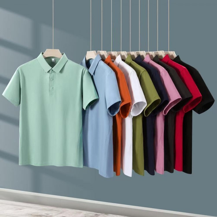 JQ 6302 壓膠領(lǐng)款Polo杉短袖批發(fā) 佳綺服裝定制生產(chǎn)廠家
