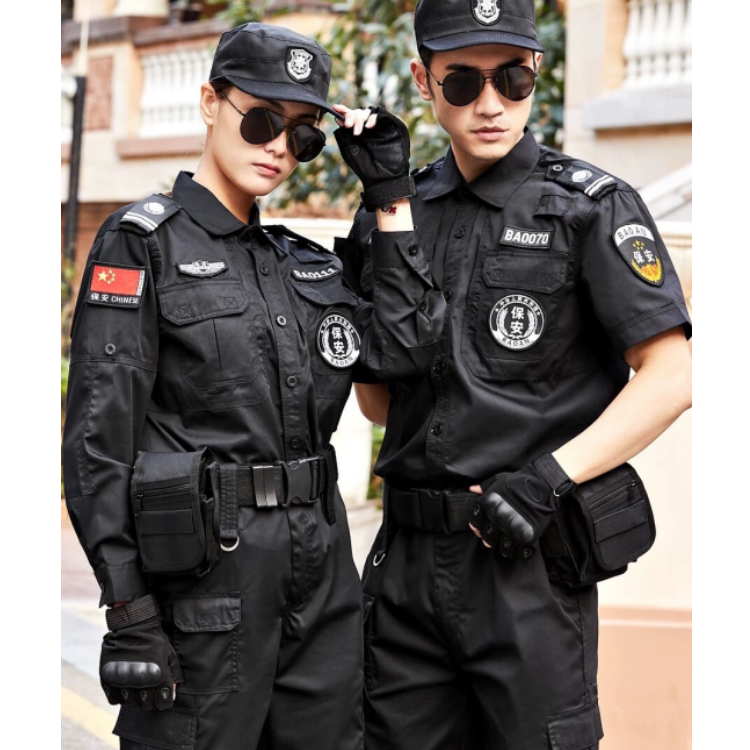 保安制服定做 物業(yè)小區(qū)外勤服 耐磨透氣 可加印logo