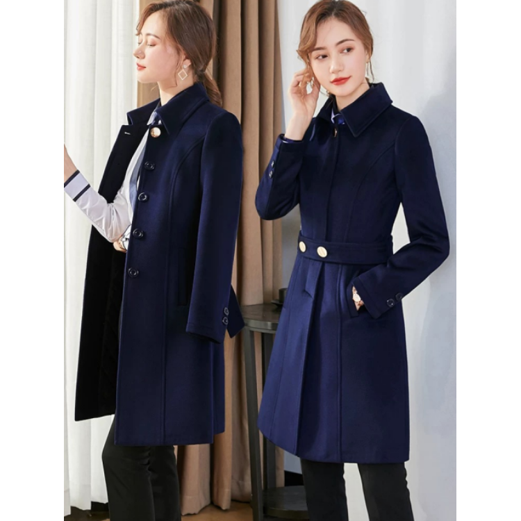 大衣定制 職業(yè)風(fēng)衣服 工作服 男女同款商務(wù)大衣工裝外套定制