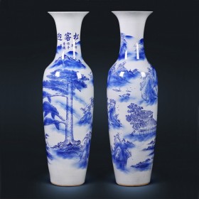 四川成都開(kāi)業(yè)落地大花瓶銷(xiāo)售廠家 陶瓷大花瓶落地?cái)[件批發(fā)價(jià)格供應(yīng)商