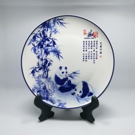 陶瓷擺盤定做廠家 成都特色紀(jì)念品定制 同學(xué)會(huì)校友會(huì)禮品定制