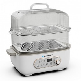 藍(lán)寶電蒸籠家用多功能 雙層電蒸鍋 可視蒸箱10L容量 BP-DZG601雙層電蒸鍋