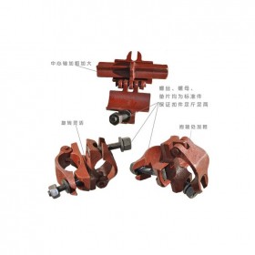 菁泰茂 建筑用架子管旋轉扣件 直角十字 轉向連接 工程建材