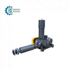 養(yǎng)殖污水處理曝氣設(shè)備低噪音鑄鐵DC40魯氏鼓風(fēng)機(jī)