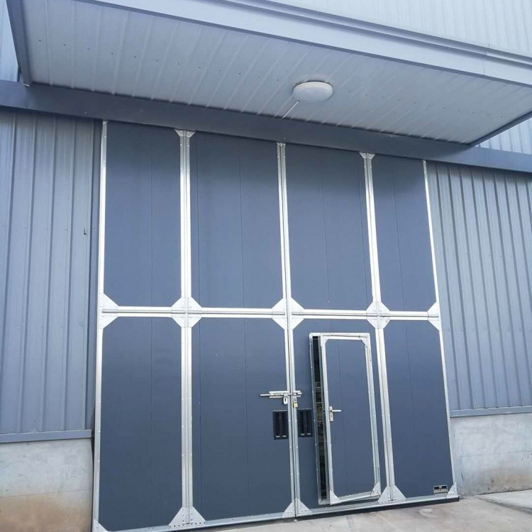 工業(yè)推拉門 平開門 廠房大門廠家 車間大型倉庫使用 有保溫功能
