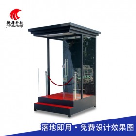 四川廠家直銷形象站崗亭  值班站臺 售樓部崗亭 物業(yè)保安亭 門衛(wèi)站亭