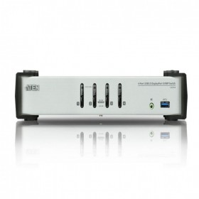 ATEN 宏正 四川成都 KVM 分銷服務(wù)商 CS1914 4端口USB 3.0 DisplayPort 多電腦切換器 KVM、USB與音頻獨(dú)立切換 熱插拔 CS1914-AT-Z