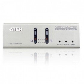 ATEN 宏正 四川總代理  VS0202 2×2矩陣式視頻切換器+音頻功能