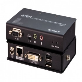 ATEN 宏正 CE611 迷你型USB DVI HDBaseT? KVM 信號延長器