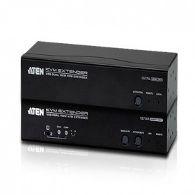 ATEN 宏正 CE774 USB VGA雙顯示Cat 5 KVM信號延長器