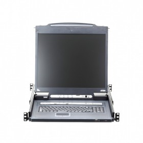 ATEN 宏正 四川KVM 總代理 CL5708IN 8端口PS/2-USB VGA LCD KVM over IP切換器 CL5708IN-ATA-AZ