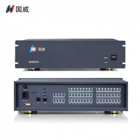國(guó)威 四川成都總代理 GW800系列 集團(tuán)程控電話交換機(jī) 8外線24分機(jī) 電腦管理兩路三段話務(wù)員廣播酒店叫醒三方通話功能