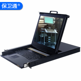 保衛(wèi)通 四川 成都 分銷服務(wù)商 kvm切換器19英寸機(jī)架式服務(wù)器機(jī)柜顯示器 操作臺ip遠(yuǎn)程 BW-1908U(19寸8口VGA)