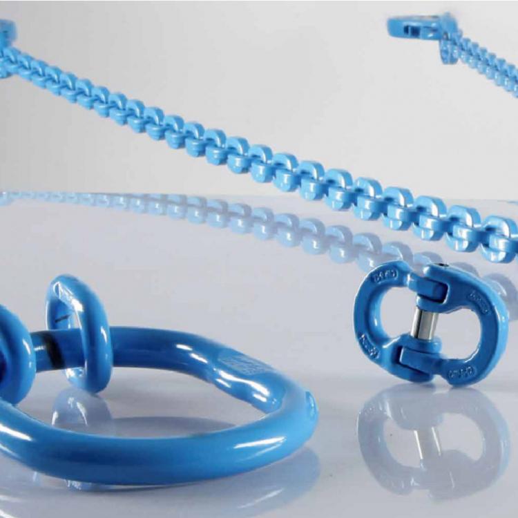 德國(guó)原裝120級(jí)羊角鉤D型卸扣鏈條連接器焊接吊鉤寬口鉤