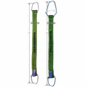 德國(guó)德萊奇多來(lái)勁高強(qiáng)度扁平環(huán)狀環(huán)形蹬形起重吊裝帶雙層