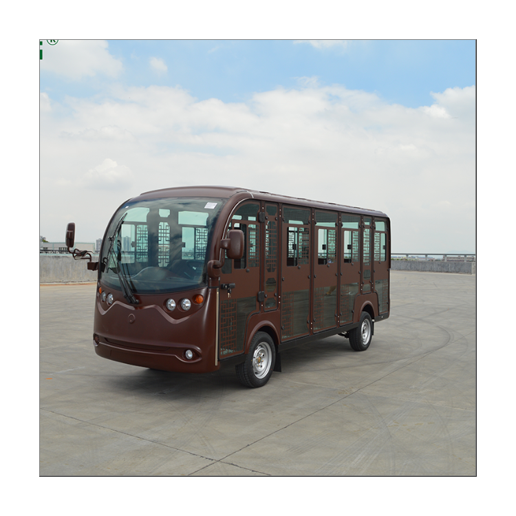 LT-S14人座封閉旅游觀光仿古車 古鎮(zhèn)電動(dòng)觀光車