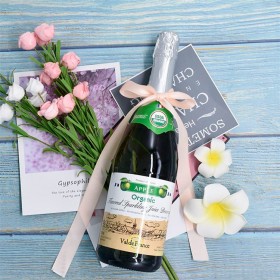 沃迪安 無(wú)醇香檳起泡酒法國(guó)原瓶進(jìn)口果酒蘋果汁無(wú)酒精氣泡酒飲料750ml 水果味