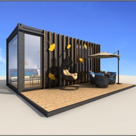 集裝箱活動房 對環(huán)境適應(yīng)性極強 搭建方便 堅固耐用 集裝箱房屋