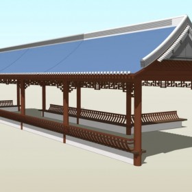 廊架、候車亭仿古候車亭 景區(qū)古鎮(zhèn)候車古典公交站臺 款式豐富 造型新穎