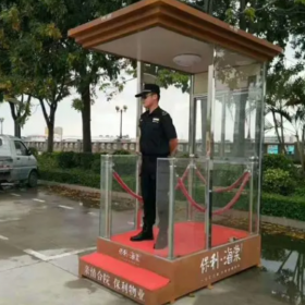 站臺崗?fù)ぞ皡^(qū)公園收費亭小木屋 經(jīng)久耐用移動崗?fù)?地鐵站可移動崗?fù)?/></a>
<div><a href=