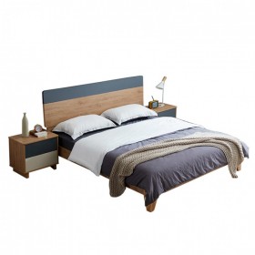 成都現(xiàn)代簡約北歐臥室1.5米1.8米高箱儲物床公寓民宿家具