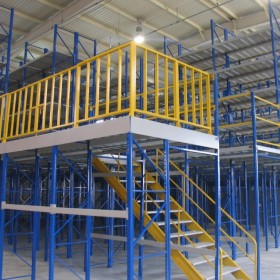 【齊天貨架】重型定制閣樓式貨架-廠家直發(fā)-生產安裝一步到位