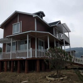 防腐木木屋廠家 融昌達工廠生產加工建造一體化 可定制