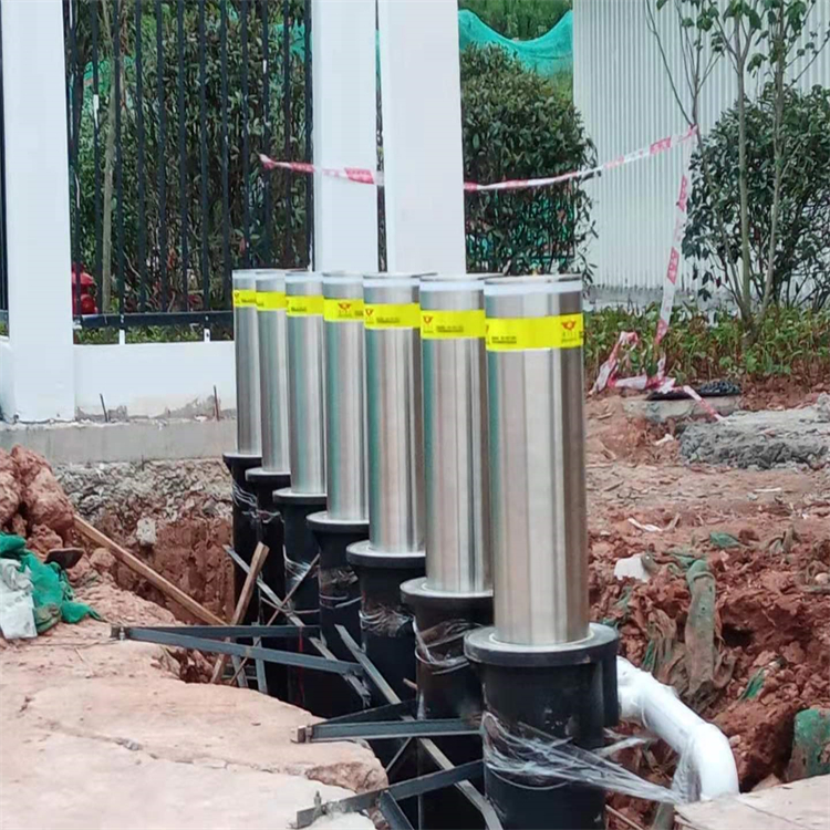 全自動液壓升降柱 路邊防撞設施 自動升降柱 升降攔車柱