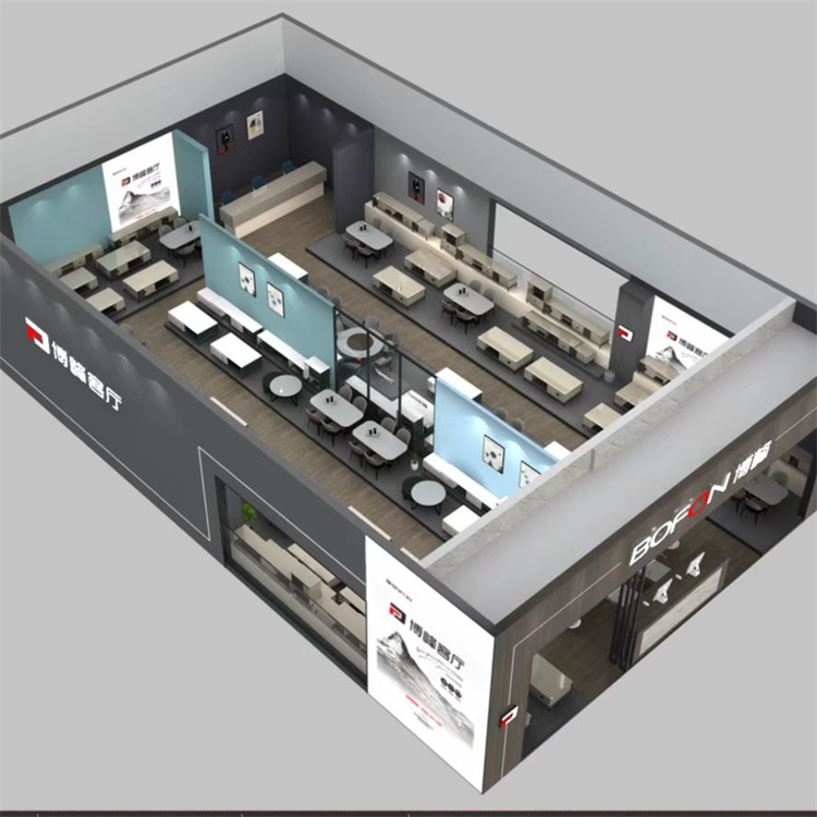 家具展店面展臺搭建 展覽展廳設計裝修效果圖