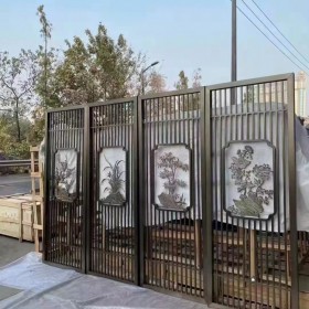 酒店會(huì)所別墅入戶不銹鋼隔斷屏風(fēng)玄關(guān) 可來(lái)樣設(shè)計(jì) 加工定制