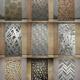 高端不銹鋼屏風(fēng)隔斷玄關(guān)定制 可來(lái)樣設(shè)計(jì) 定制裝修