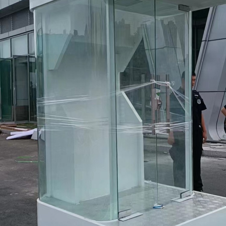 移動(dòng)采樣亭 檢測亭 戶外工作站隔離房定制 不銹鋼崗?fù)づR時(shí)雙人位