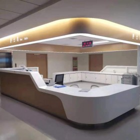 醫(yī)院前臺護士站 醫(yī)院大廳導診臺 咨詢臺 轉角咨詢臺 家具定制