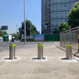 安世科全自動(dòng)升降柱，防撞升降柱，防沖撞系統(tǒng)，校園安全防護(hù)設(shè)施