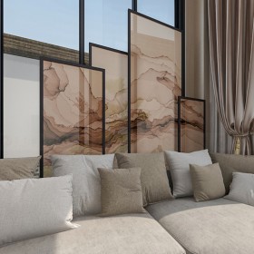 成都夾絲玻璃 夾絲玻璃廠 夾娟畫(huà)玻璃