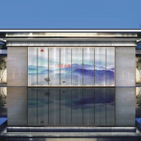 成都景觀,隔斷墻玻璃,玻璃隔斷墻,空心玻璃磚