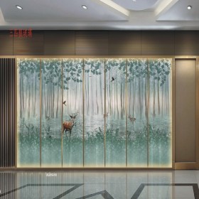 成都3D打印玻璃,藝術(shù)玻璃圖案,效果圖定制批發(fā)