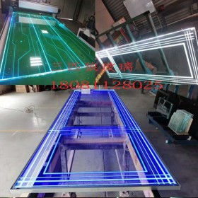 激光內(nèi)雕玻璃雙層加厚夾絲藝術(shù)玻璃綿陽(yáng)玻璃加工廠