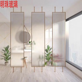 重慶廠家生產(chǎn)批發(fā)瓦楞長虹 燈芯聚光壓花夾膠藝術玻璃