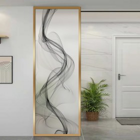 廚房推拉門陽臺極窄吊軌三聯(lián)動長虹玻璃門衛(wèi)生間隔斷折疊門移門