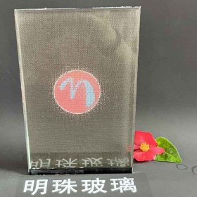 夾絲玻璃簡約鋼化隔斷隱私定制家用玄關干濕藝術輕奢歐式超白夾膠