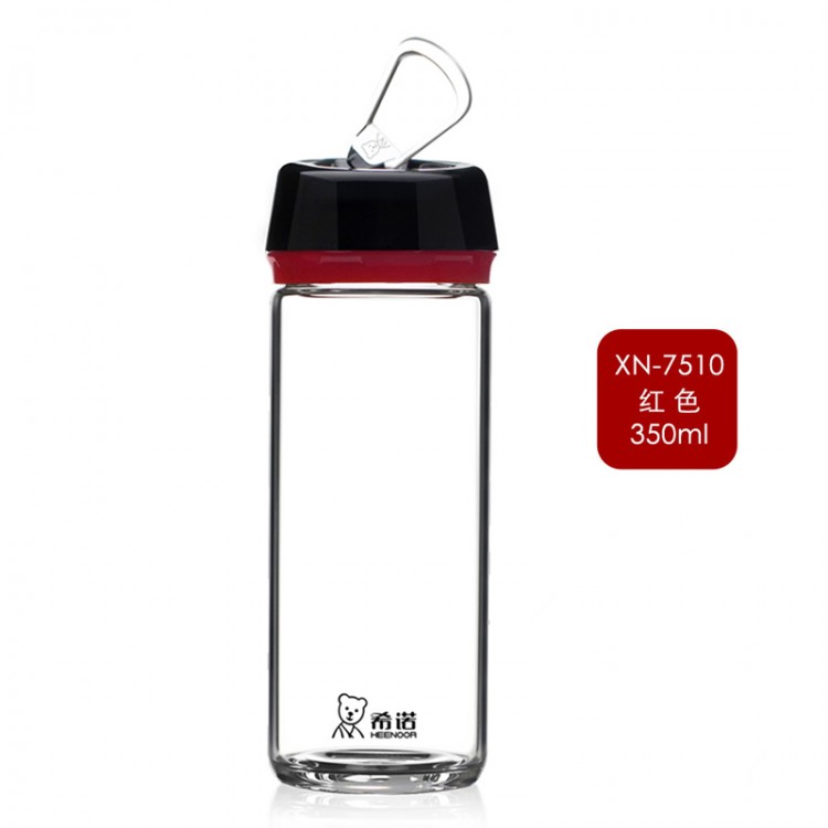 希諾XN-7510單層玻璃杯  成都玻璃杯批發(fā)團購定制 玻璃杯logo印刷刻字