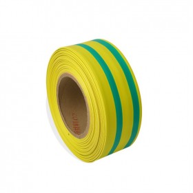 黃綠雙色熱縮管絕緣套管熱收縮管接地線標(biāo)識管絕緣管電線保護(hù)套管